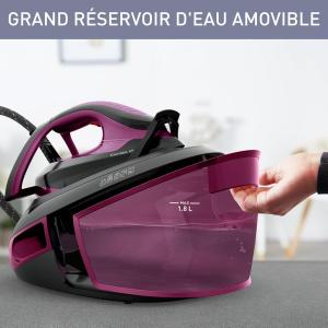 Image Centrale vapeur Calor SV8152C0 - Fonction pressing - Violet/Noir