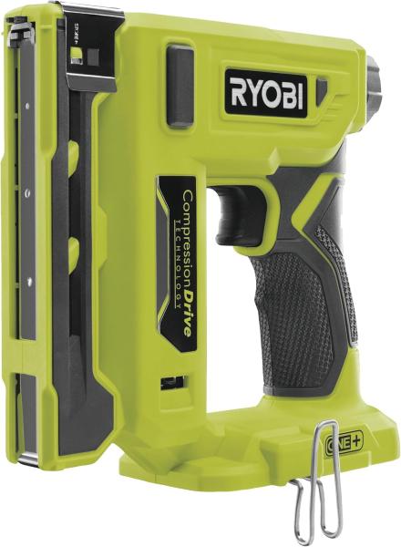 Image Agrafeuse RYOBI R18ST50-0 - Livrée avec agrafes et crochet de maintien