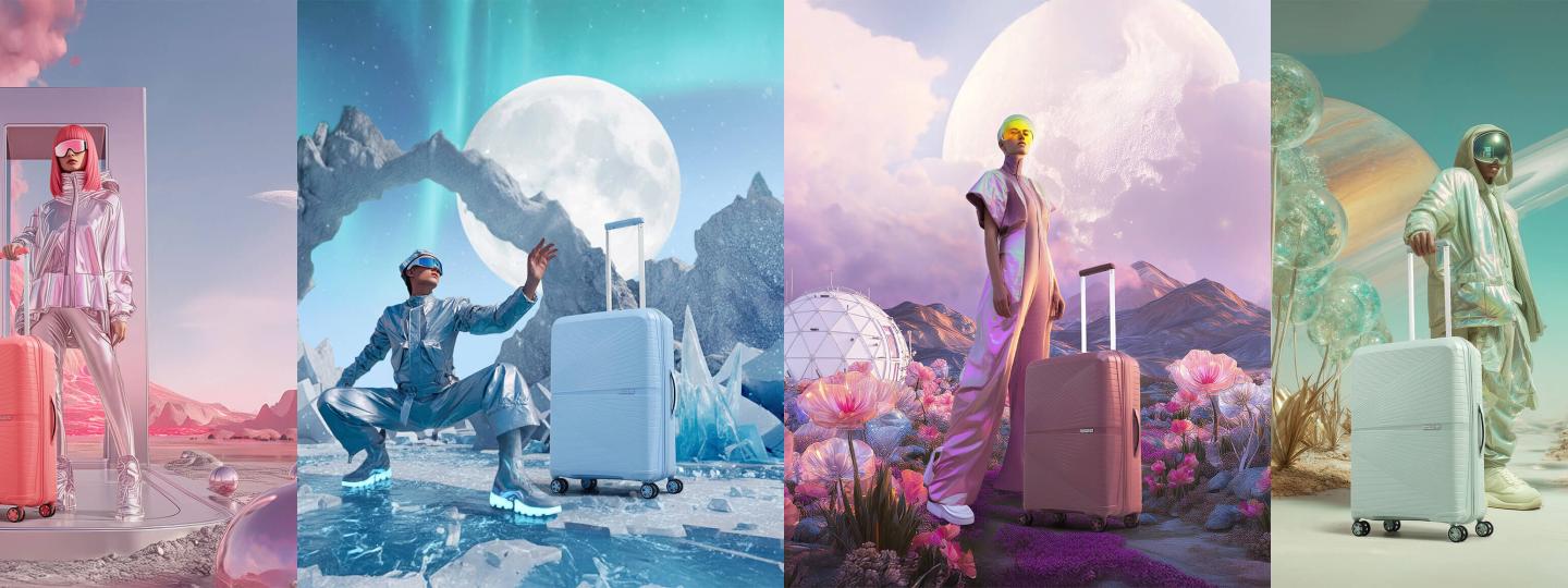 Image Des bagages pour différents types de voyages