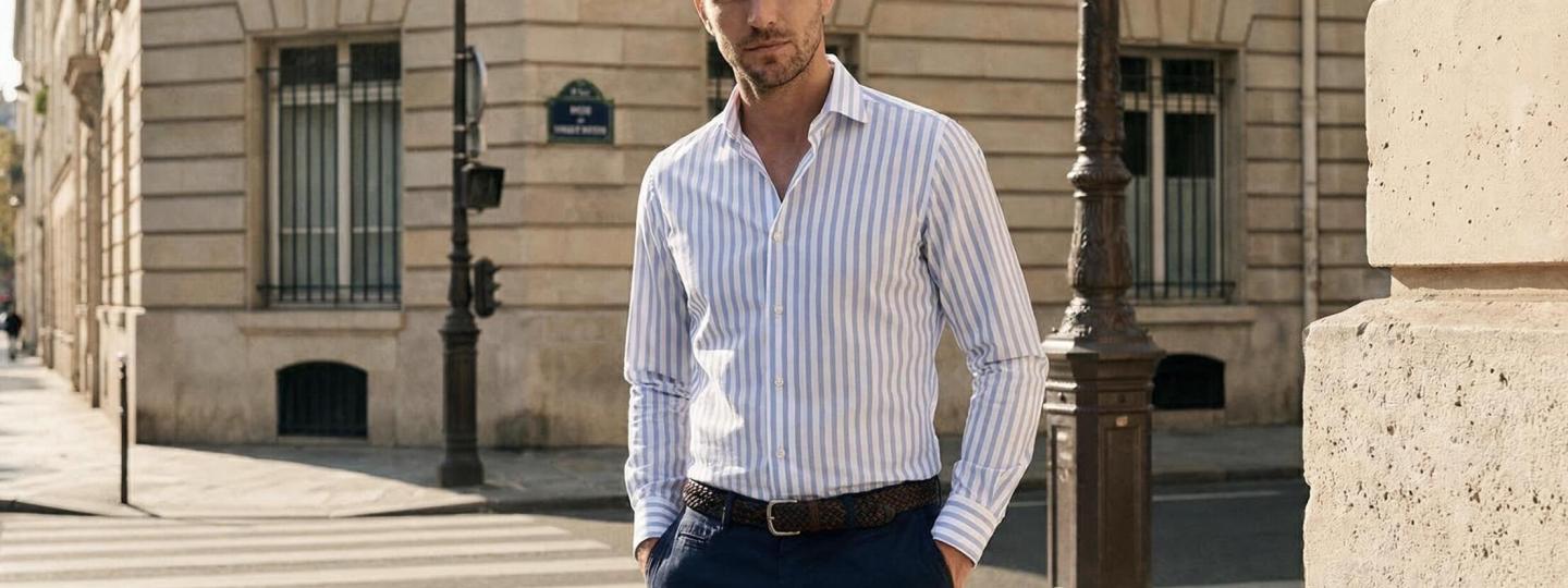 Image Bien choisir une chemise Café Coton