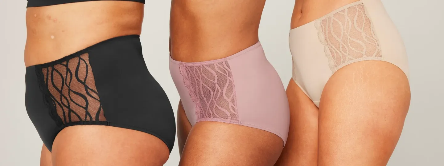 Image Sous-vêtements lavables pour fuites urinaires légères