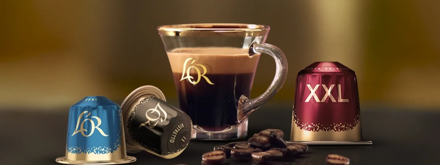 Image Capsules, cafés et machines sur une boutique officielle